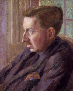 Portrait of E. M. Forster by Dora Carrington
